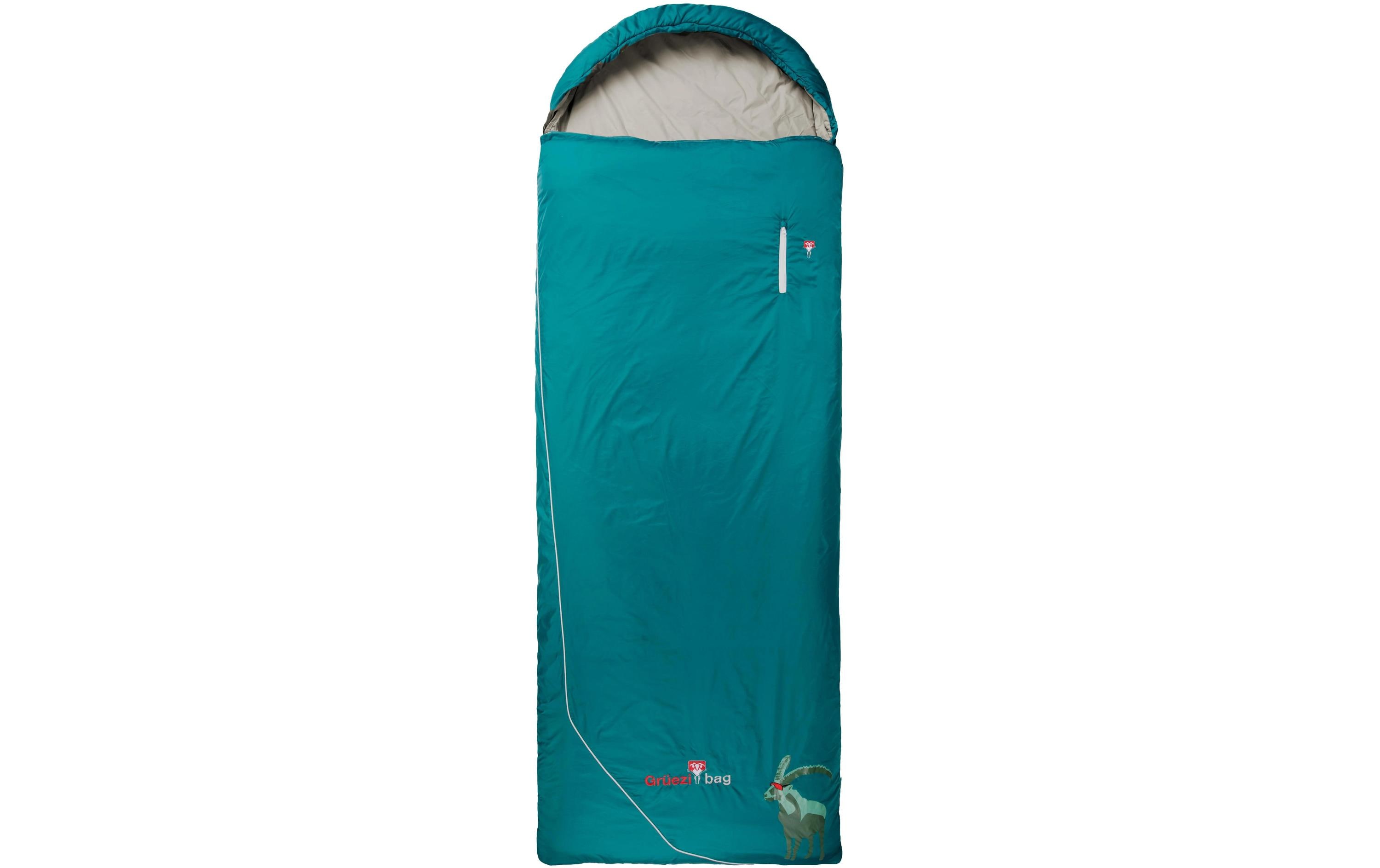 Grüezi Bag Schlafsack Biopod Wolle Goas Comfort Polyester, Dark Petrol Grüezi Bag Schlafsack Biopod Wolle Goas Comfort Polyester, Dark Petrol