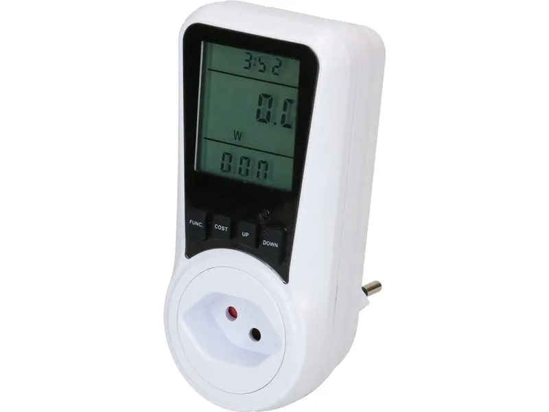Max Hauri Energiemessgerät 220-240 V, max. 2300 W Max Hauri Energiemessgerät 220-240 V, max. 2300 W
