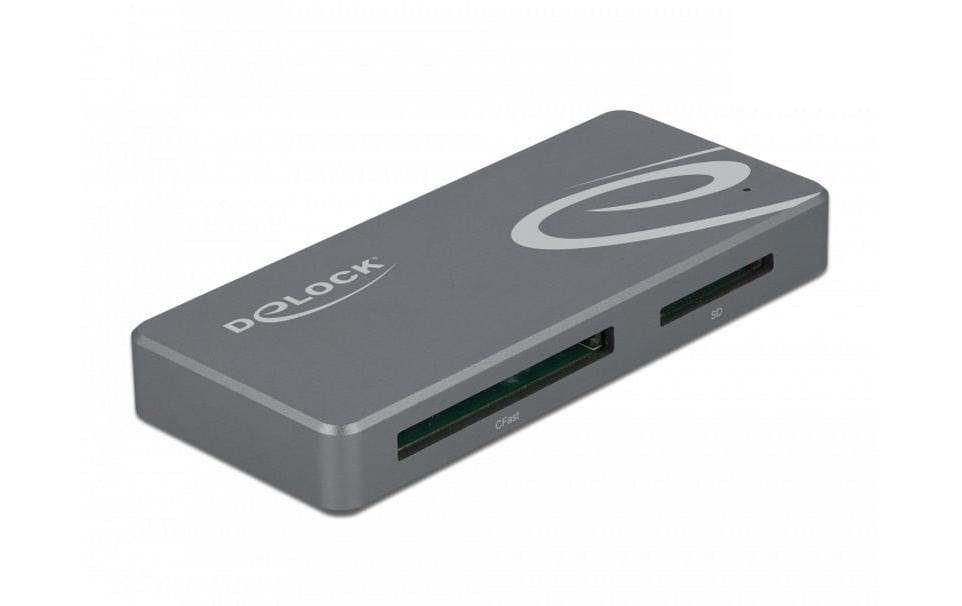 Delock Card Reader Extern 91754 USB-A/C für CFast und SD Delock Card Reader Extern 91754 USB-A/C für CFast und SD