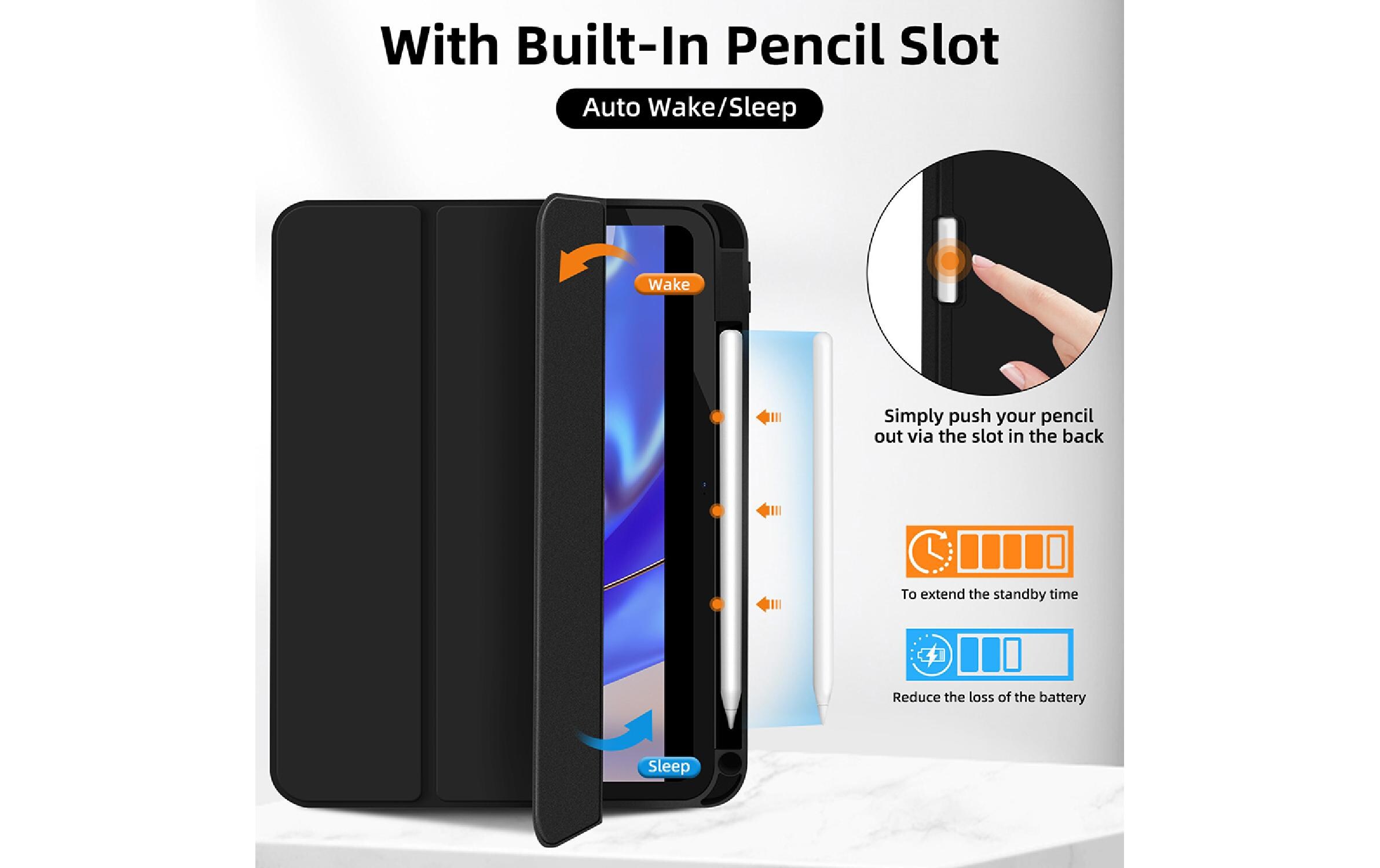 4smarts Tablet Book Cover Folio Basic für iPad Air 11/iPad Pro 11