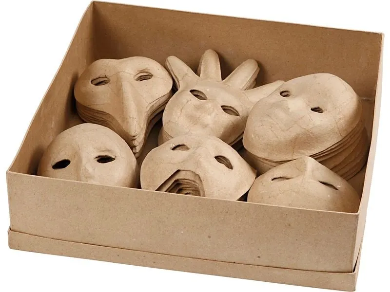 Creativ Company Papp-Maske 60 Stück