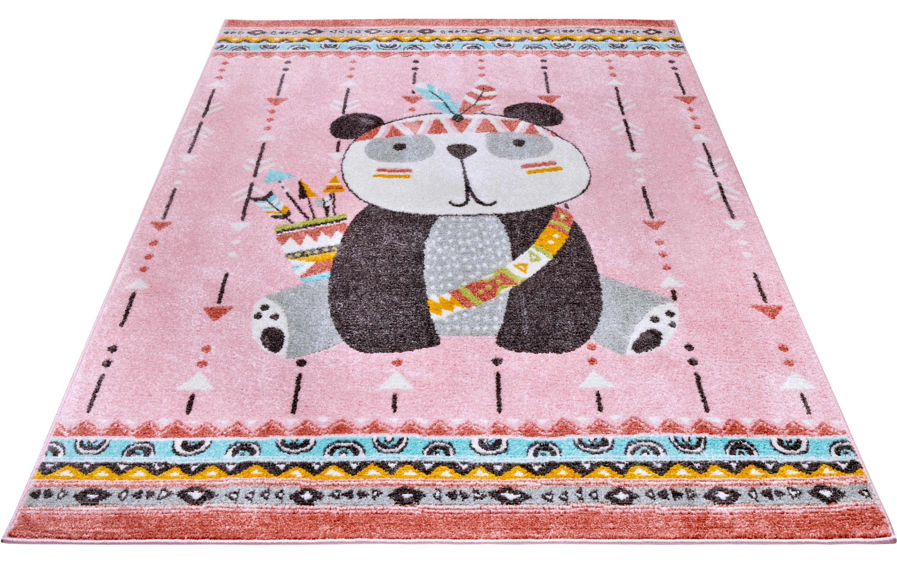 Hanse Home Dekoteppich Panda 120 x 170 cm, Rosa