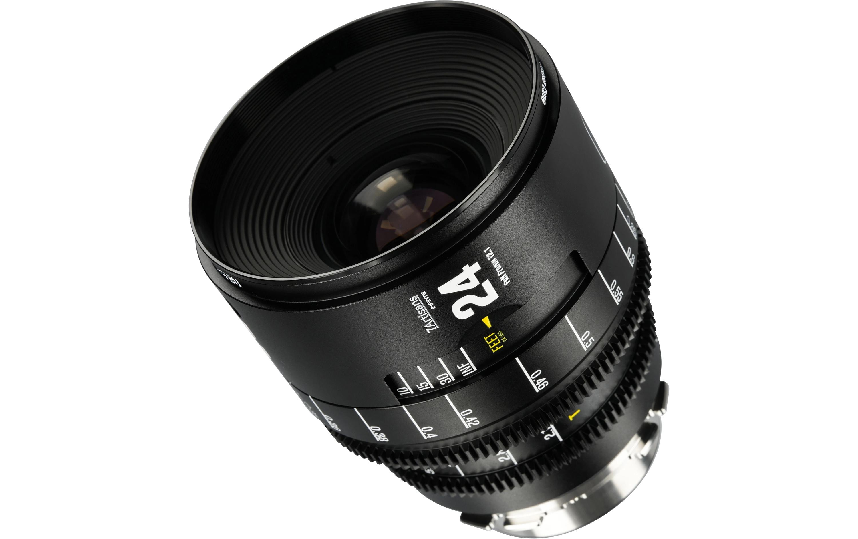 7Artisans Festbrennweite 24mm T/2.1 INFINTE Schwarz – Arri PL