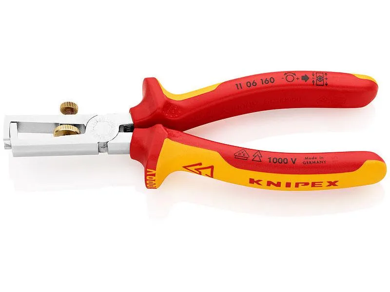 Knipex Abisolierzange 160 mm 1000 V verchromt Knipex Abisolierzange 160 mm 1000 V verchromt