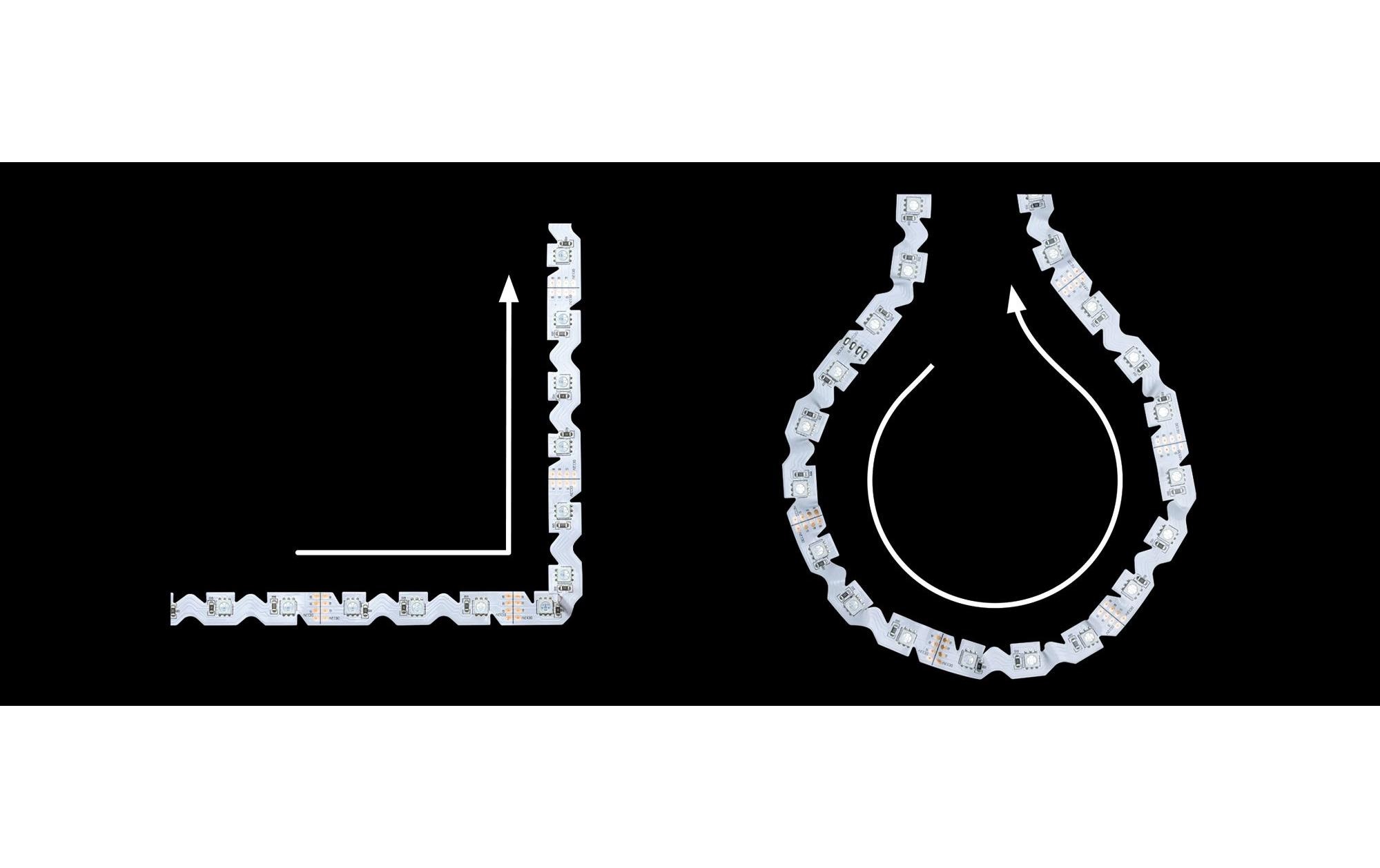 Paulmann LED-Stripe FlexLED 3D RGB, 1.5 m Basisset