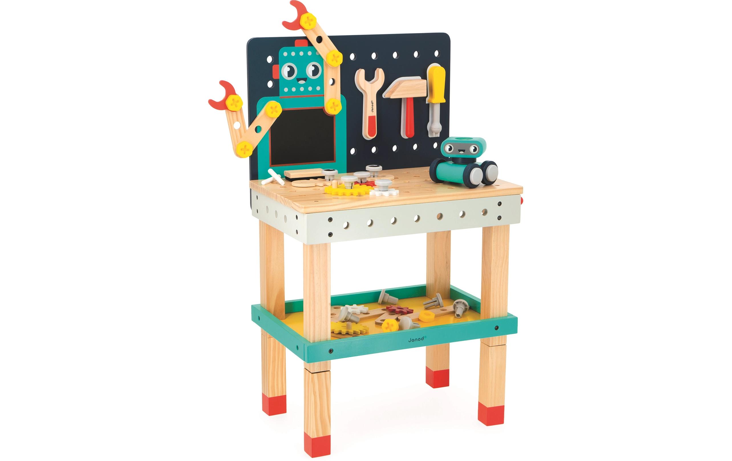 Janod Handwerker Werkbank Roboter Janod Handwerker Werkbank Roboter