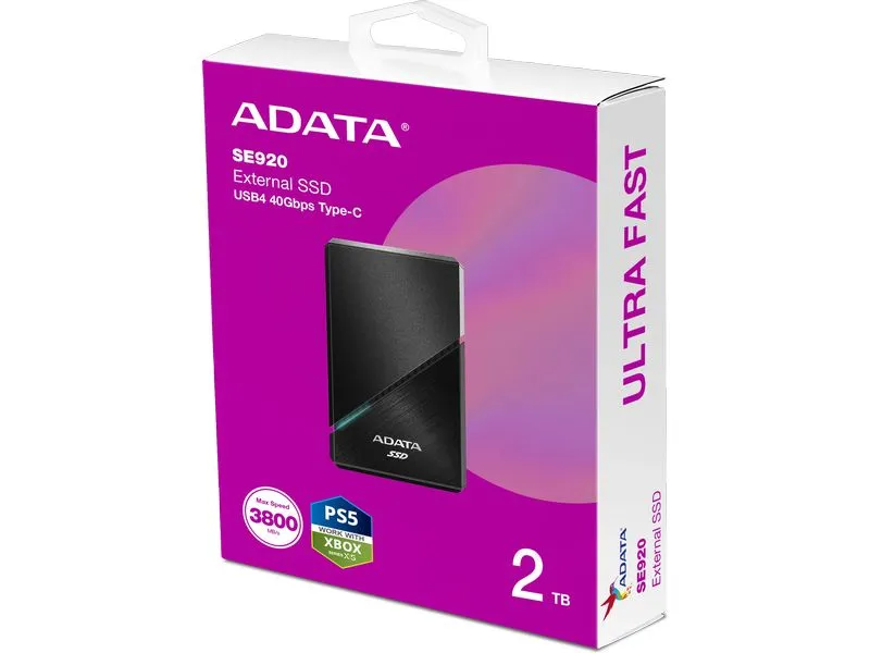 ADATA Externe SSD SE920 2000 GB ADATA Externe SSD SE920 2000 GB