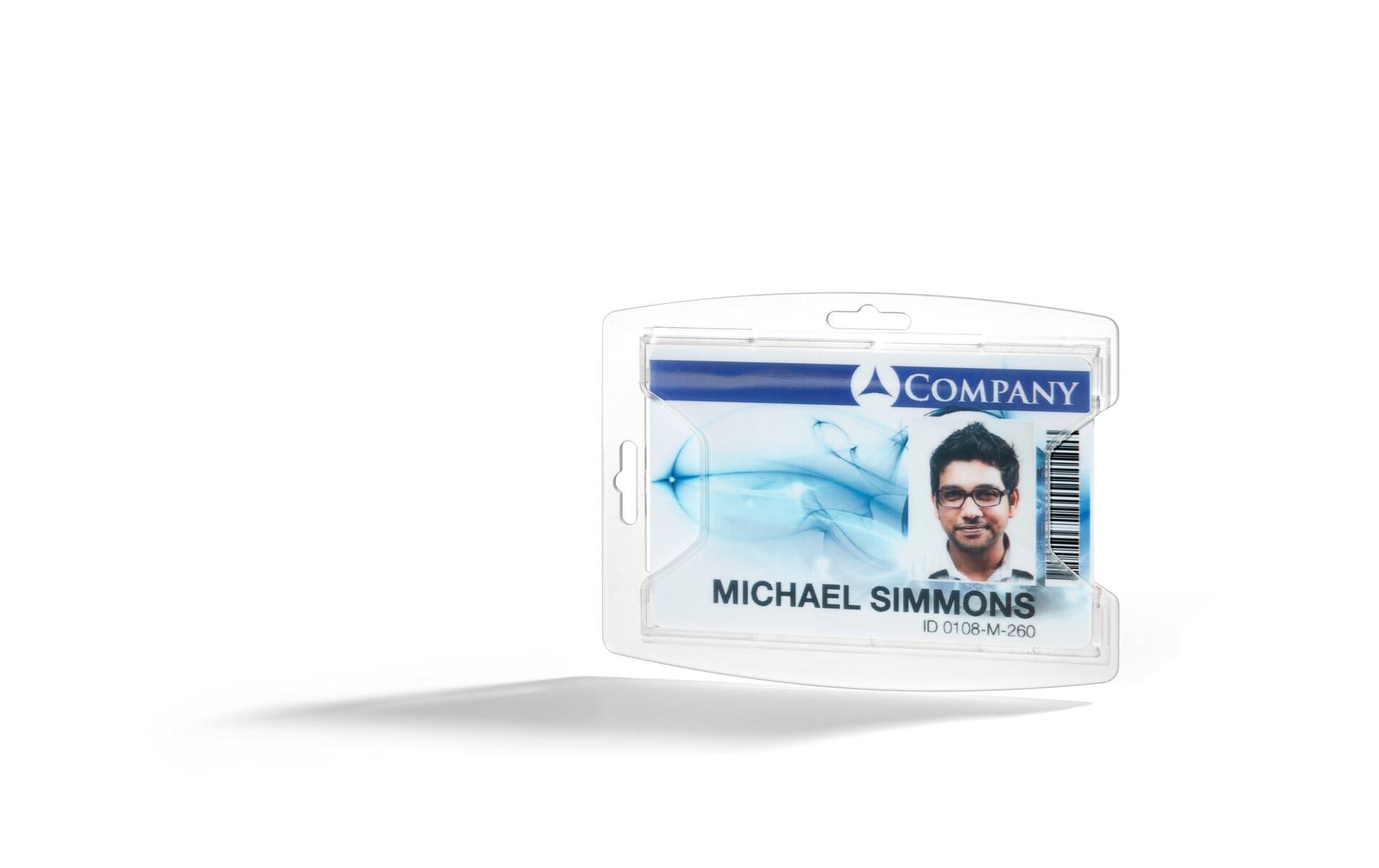 DURABLE Ausweishalter reXycle 1 Karte 10 Stück, Transparent DURABLE Ausweishalter reXycle 1 Karte 10 Stück, Transparent