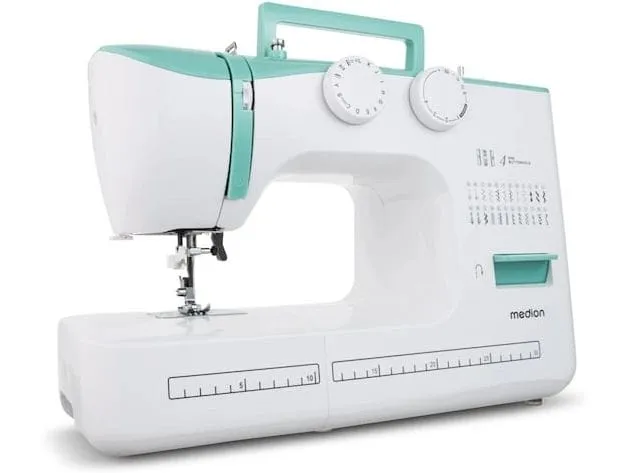 Medion Nähmaschine Life SM60 Weiss/Türkis Medion Nähmaschine Life SM60 Weiss/Türkis