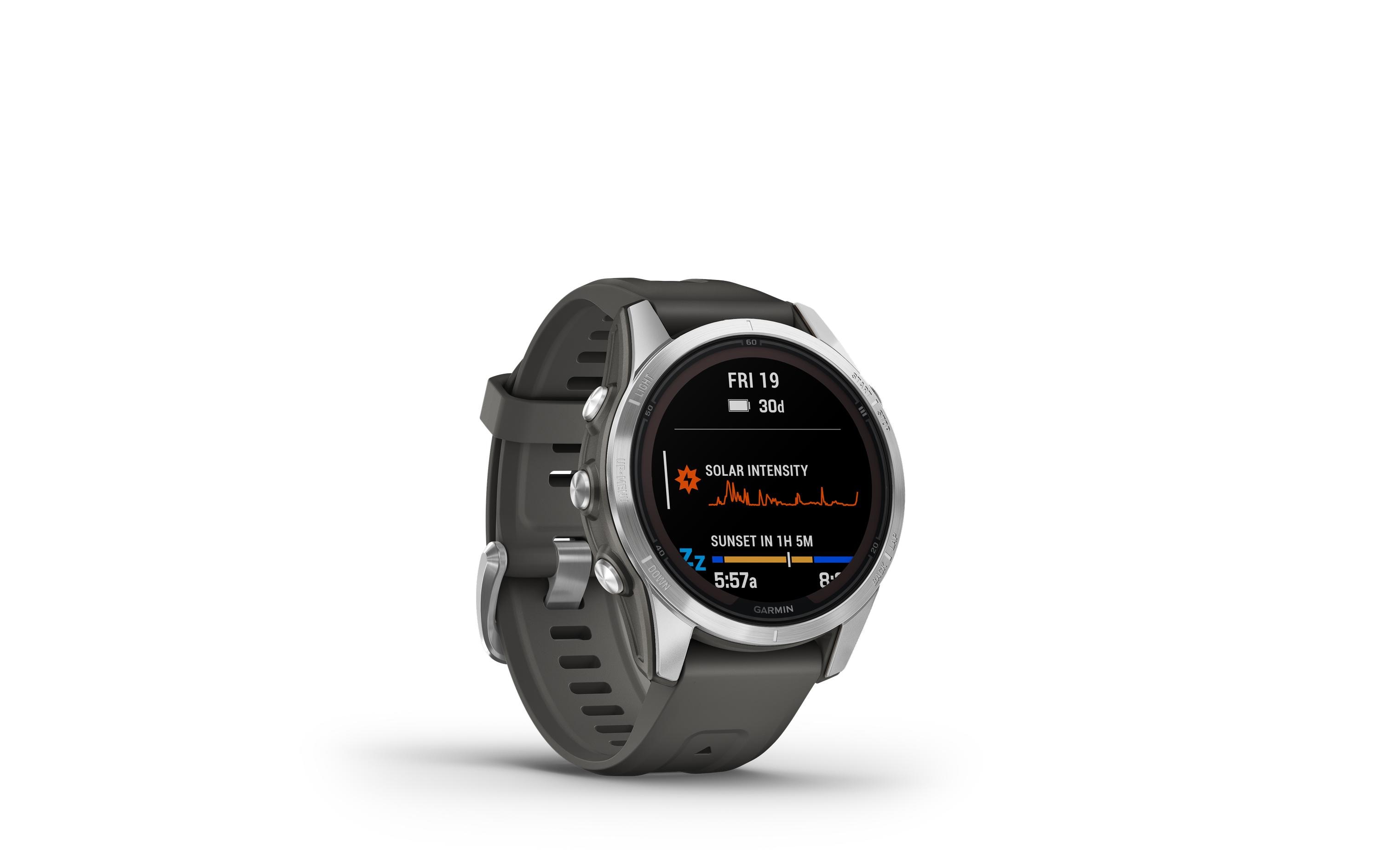 GARMIN GPS-Sportuhr Fenix 7S Pro – Solar Edition