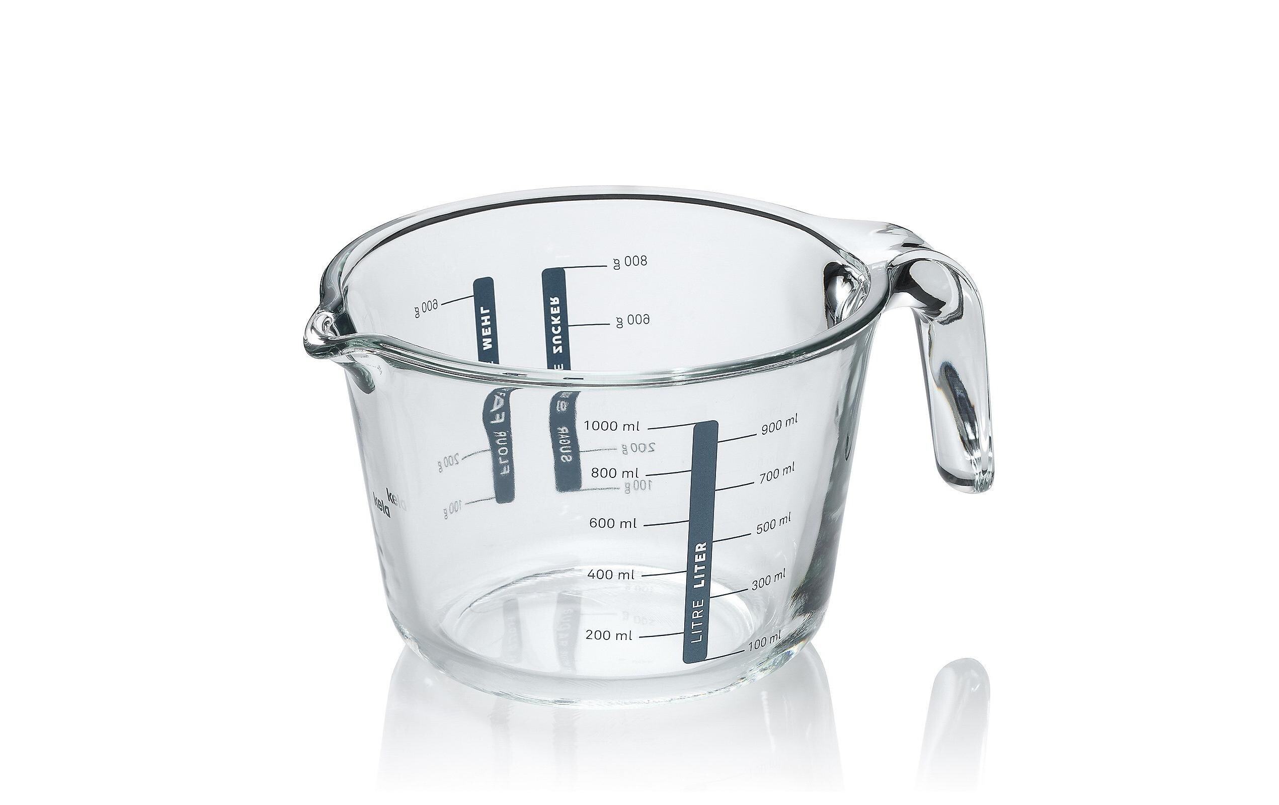 Kela Messbecher Malea 1.0 Liter, Transparent