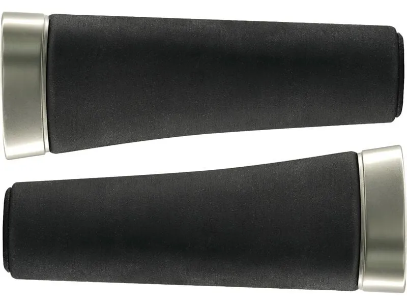 Selle Royal Lenkergriff Nivo Gel schwarz-silber, 130/130 mm Selle Royal Lenkergriff Nivo Gel schwarz-silber, 130/130 mm
