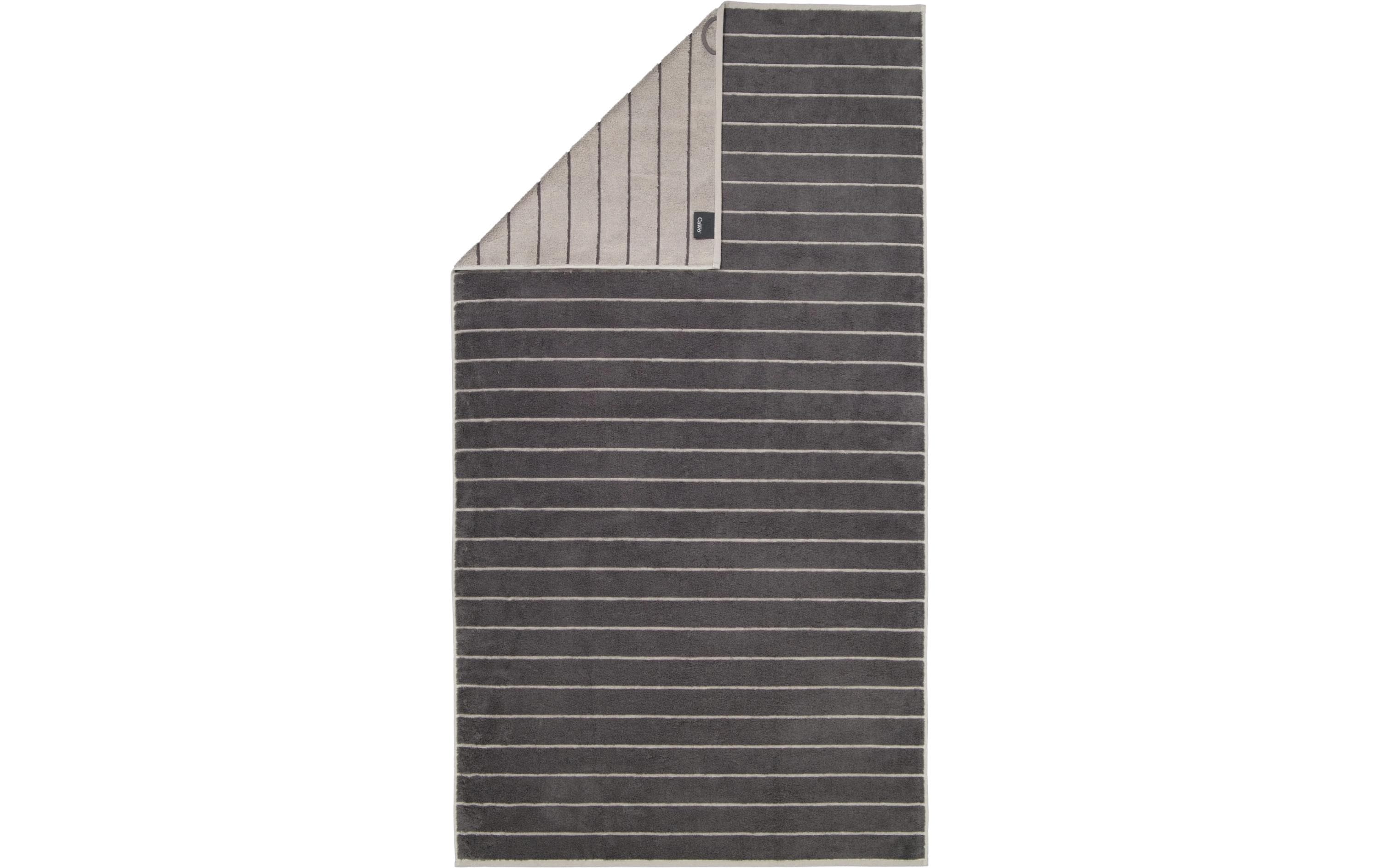 Cawö Duschtuch Balance Doubleface 80 x 150 cm, Anthrazit
