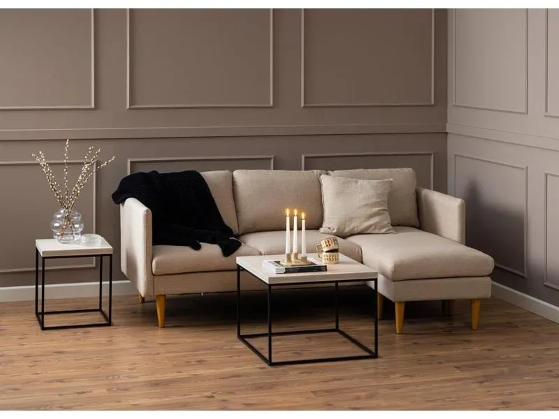 AC Design Couchtisch Barossa 40 x 40 x 45 cm, Beige AC Design Couchtisch Barossa 40 x 40 x 45 cm, Beige