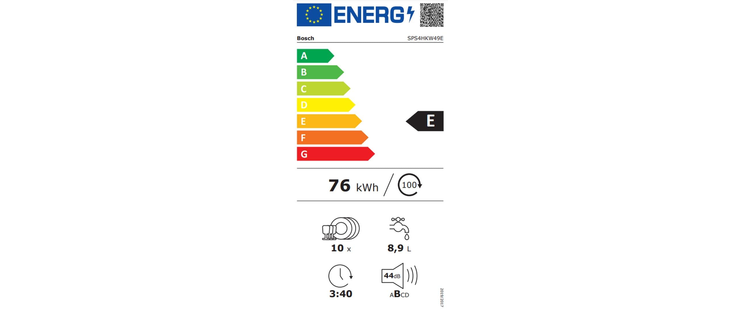 Bosch Geschirrspüler SPS4HKW49E