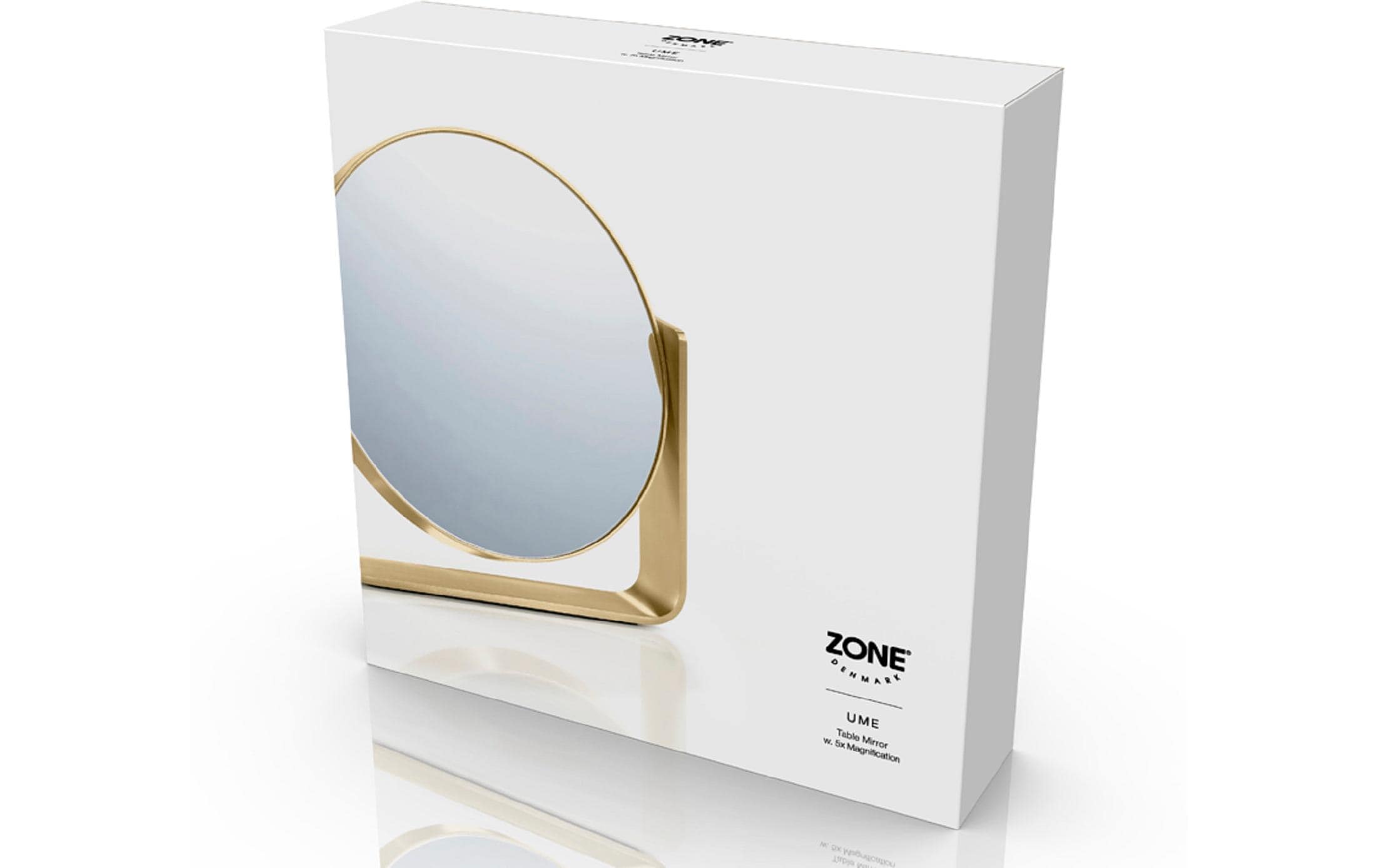 Zone Denmark Tischspiegel Zone Ume, Gold
