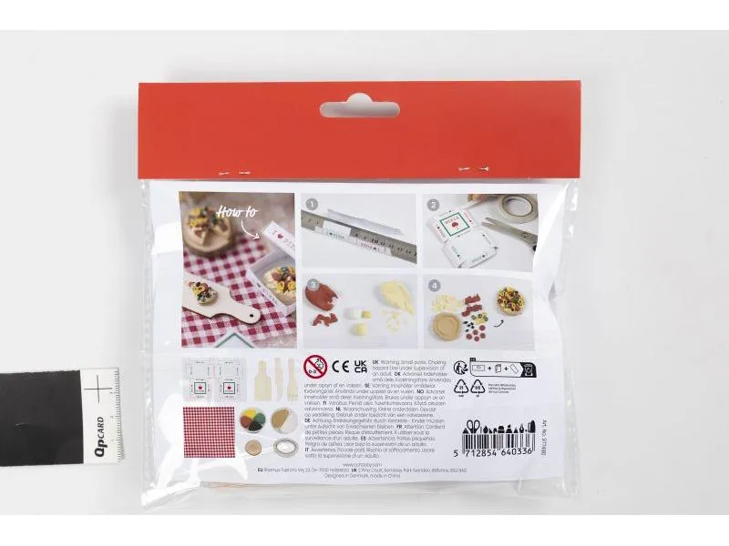 Creativ Company Mini-Utensilien Elfentür / Wichteltür Szene Pizza Creativ Company Mini-Utensilien Elfentür / Wichteltür Szene Pizza