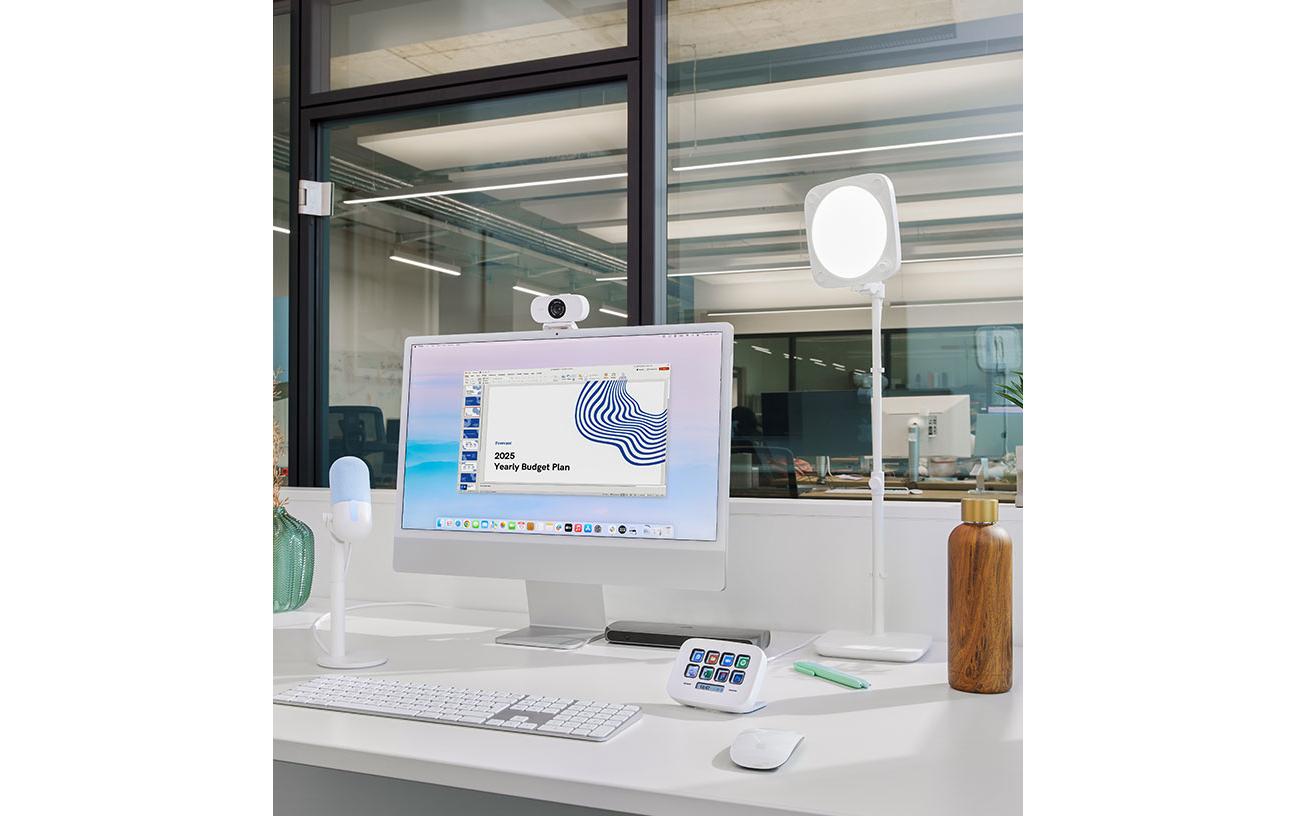 Elgato Klemme Stand für Key Light Neo Weiss
