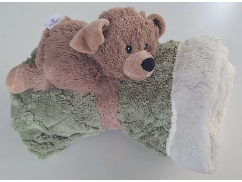Warmies Combo Warmies & Kuscheldecke Hund