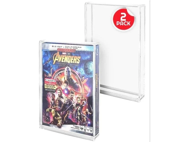 EvoRetro Acryl Box 2er-Pack für PS3 PS4 Blu-Ray Xbox One EvoRetro Acryl Box 2er-Pack für PS3 PS4 Blu-Ray Xbox One