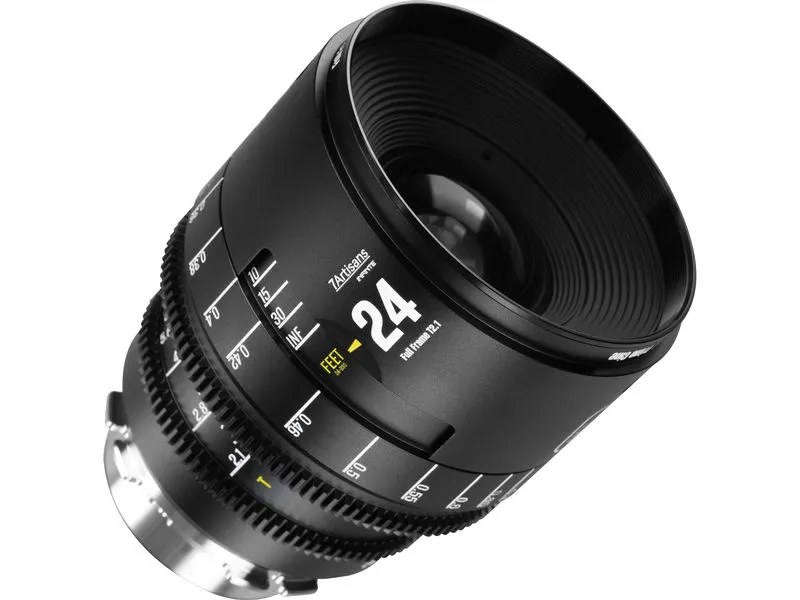 7Artisans Festbrennweite 24mm T/2.1 INFINTE Schwarz – Arri PL 7Artisans Festbrennweite 24mm T/2.1 INFINTE Schwarz – Arri PL