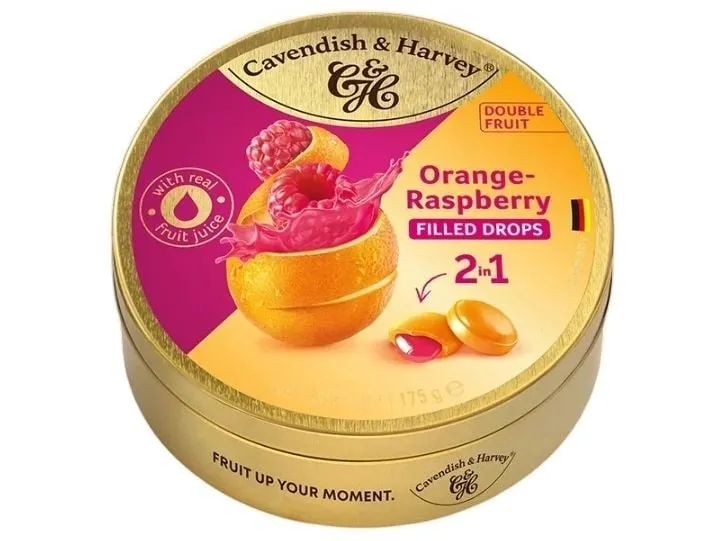 Cavendish & Harvey Double Fruit Drops 175 g Cavendish & Harvey Double Fruit Drops 175 g