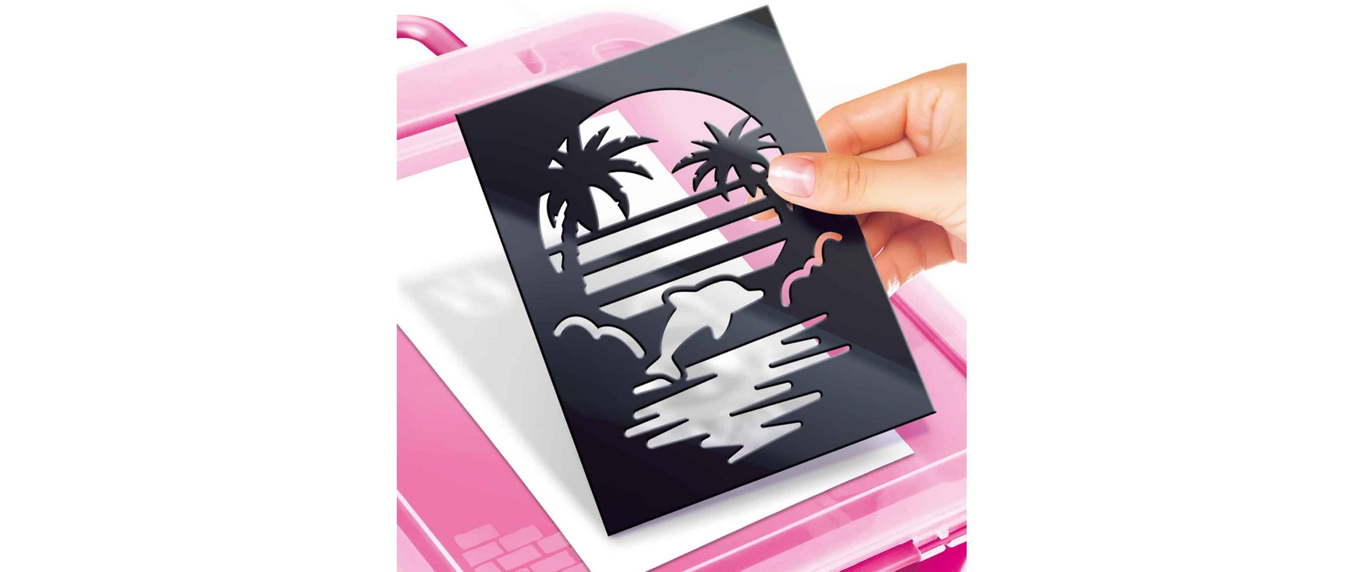 Canal Toys Bastelset Airbrush Art Activity Case