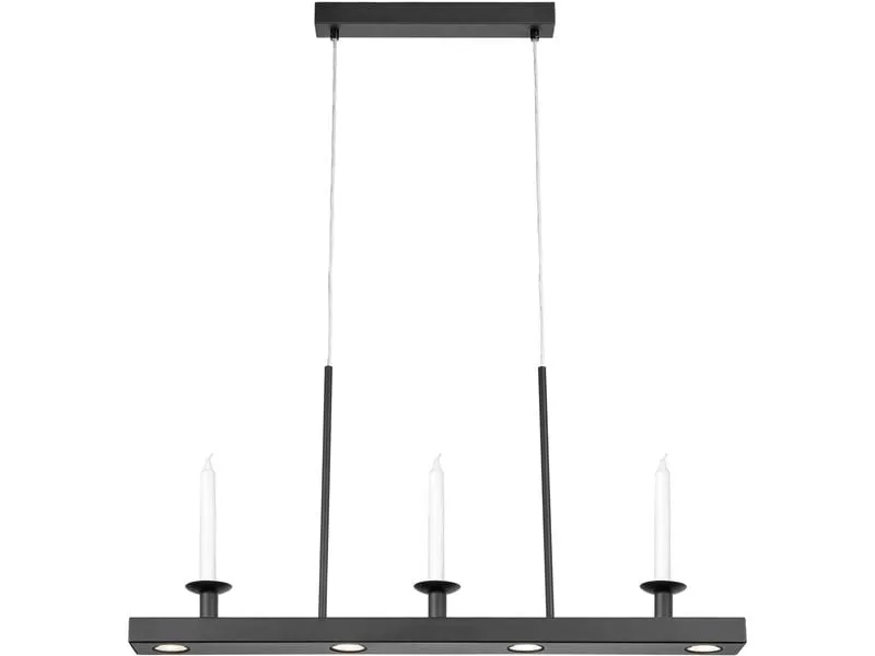 Markslöjd Pendelleuchte DINING 4-flammig Eisen Schwarz Markslöjd Pendelleuchte DINING 4-flammig Eisen Schwarz