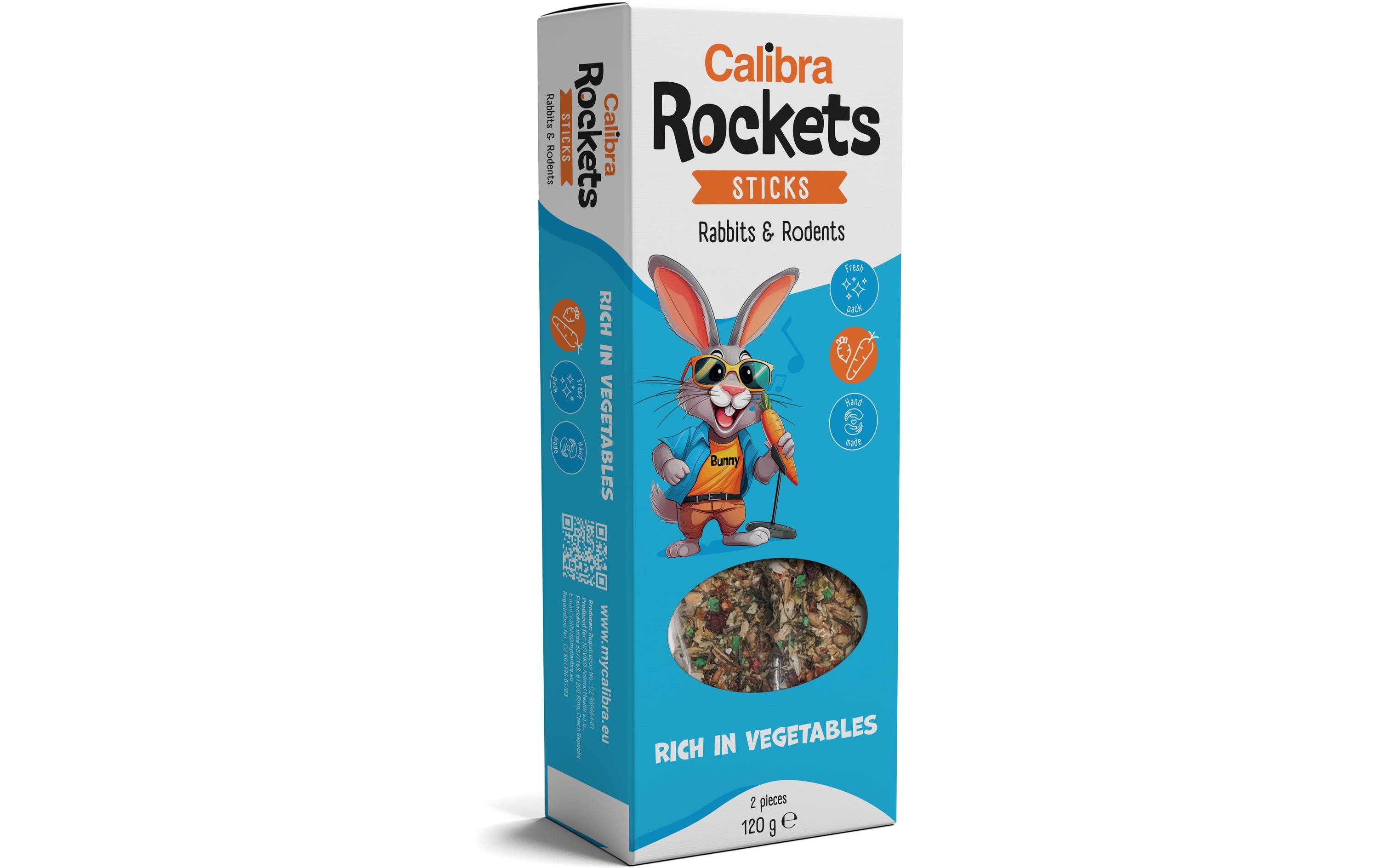 Calibra Snack Gemüse Sticks Kaninchen und Nager 2 Stück