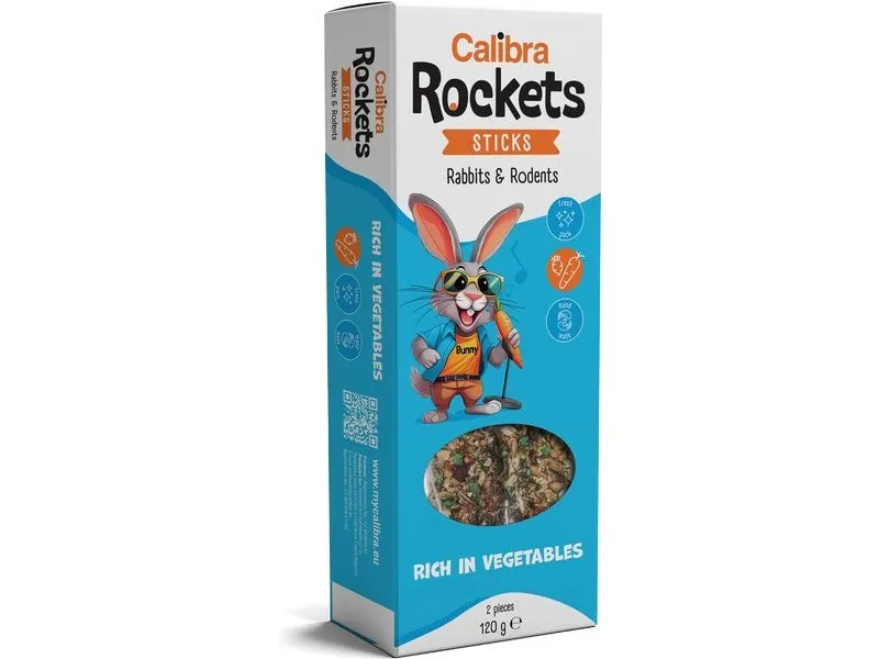 Calibra Snack Gemüse Sticks Kaninchen und Nager 2 Stück Calibra Snack Gemüse Sticks Kaninchen und Nager 2 Stück