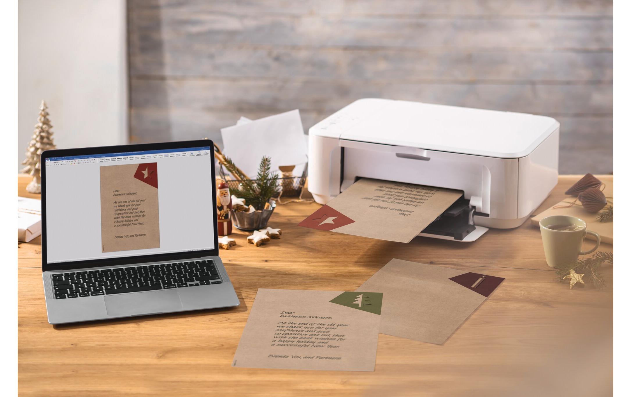 Sigel Motivpapier Cut-out Style, A4, 100 g/m², 25 Blatt