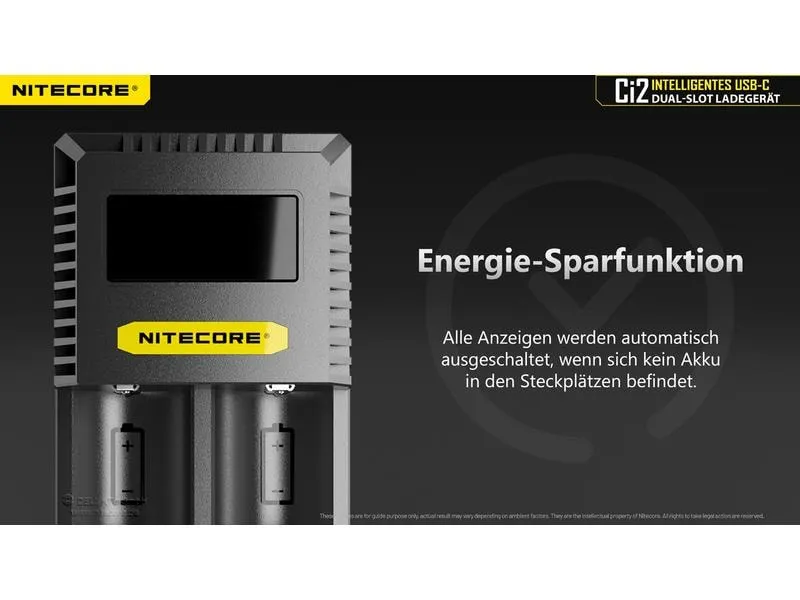 Nitecore Ladegerät Ci2 35000 mAh Nitecore Ladegerät Ci2 35000 mAh