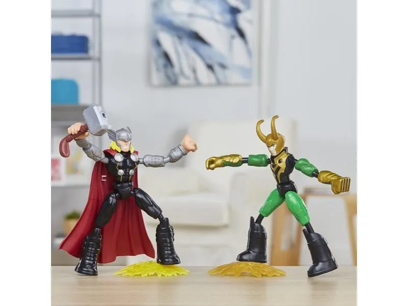 MARVEL Avengers Bend and Flex Thor gegen Loki MARVEL Avengers Bend and Flex Thor gegen Loki