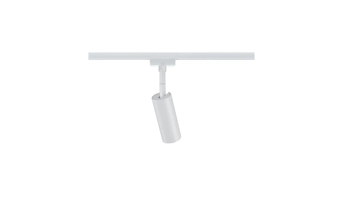 Paulmann LED Schienenspot URail Tubo, 5 W, 3000 K, Weiss