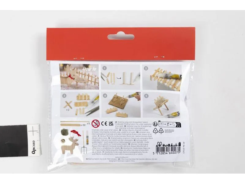 Creativ Company Mini-Utensilien Elfentür / Wichteltür Szene Rentier Creativ Company Mini-Utensilien Elfentür / Wichteltür Szene Rentier