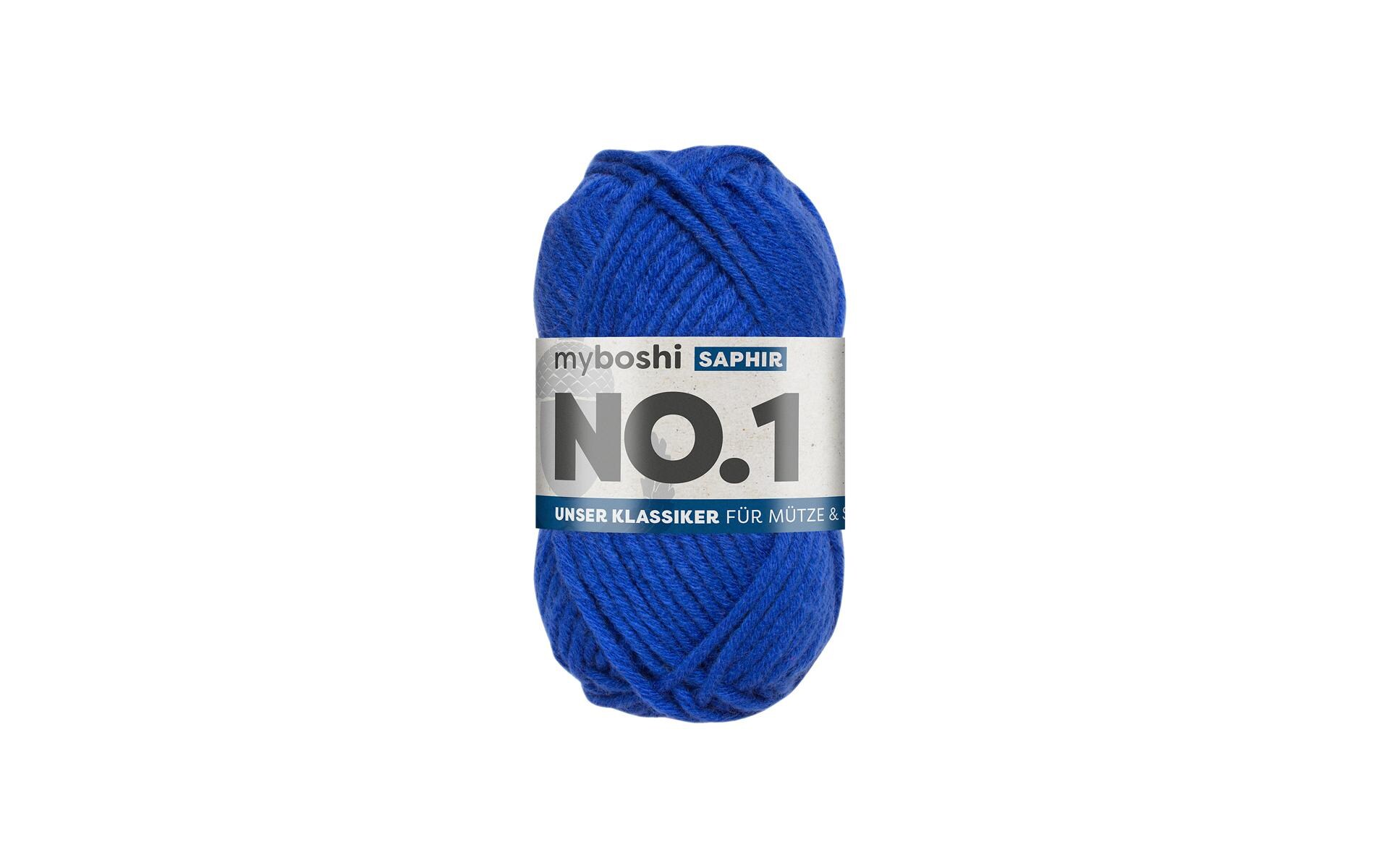 myBoshi Wolle Nr.1 Saphir 50 g, 55 m