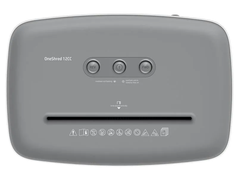 HP Aktenvernichter OneShred 12CC P-4, 12 Seiten HP Aktenvernichter OneShred 12CC P-4, 12 Seiten