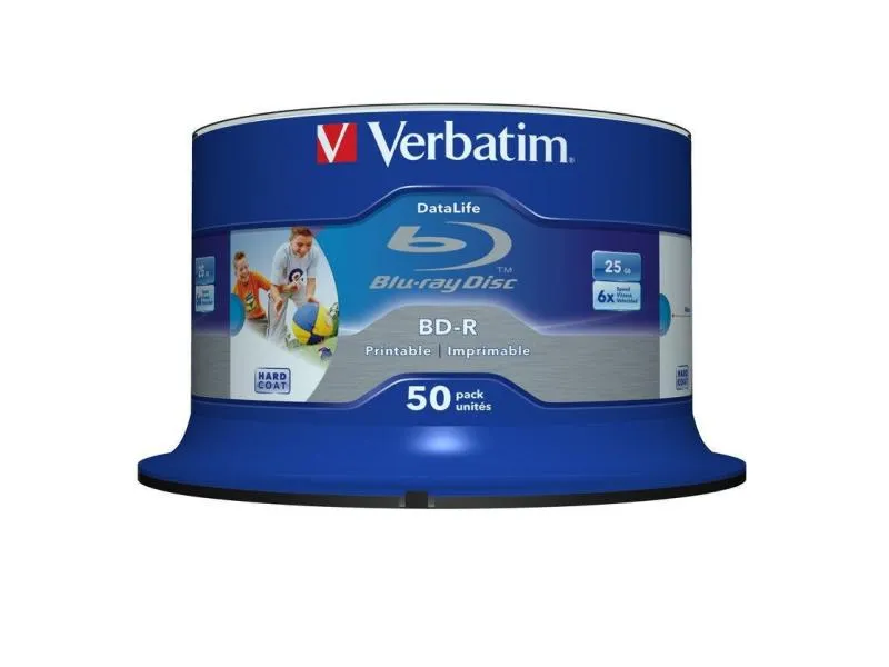 Verbatim BD-R 25 GB, Spindel (50 Stück) Verbatim BD-R 25 GB, Spindel (50 Stück)