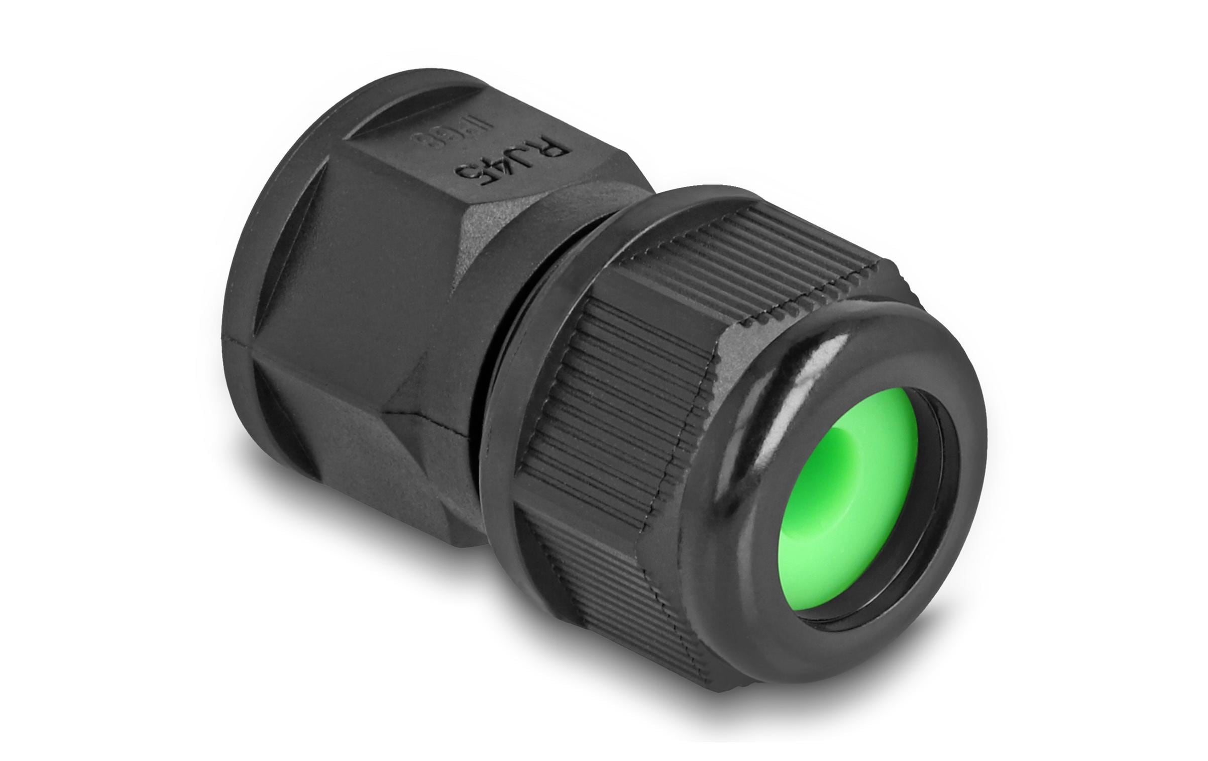 Delock Durchführungskupplung für RJ45, IP67 1 Stück Delock Durchführungskupplung für RJ45, IP67 1 Stück