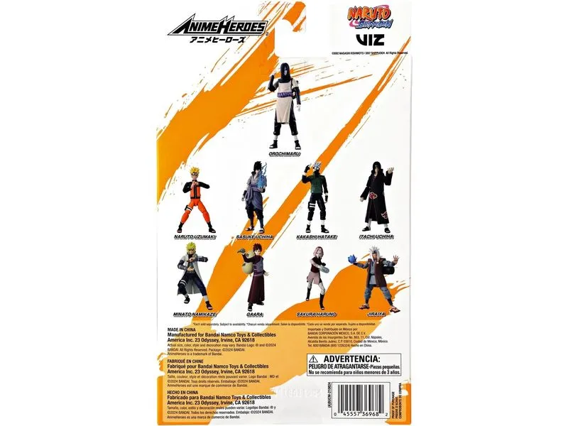 BANDAI Actionfigur Naruto Shippuden Kunststoff 17 cm BANDAI Actionfigur Naruto Shippuden Kunststoff 17 cm