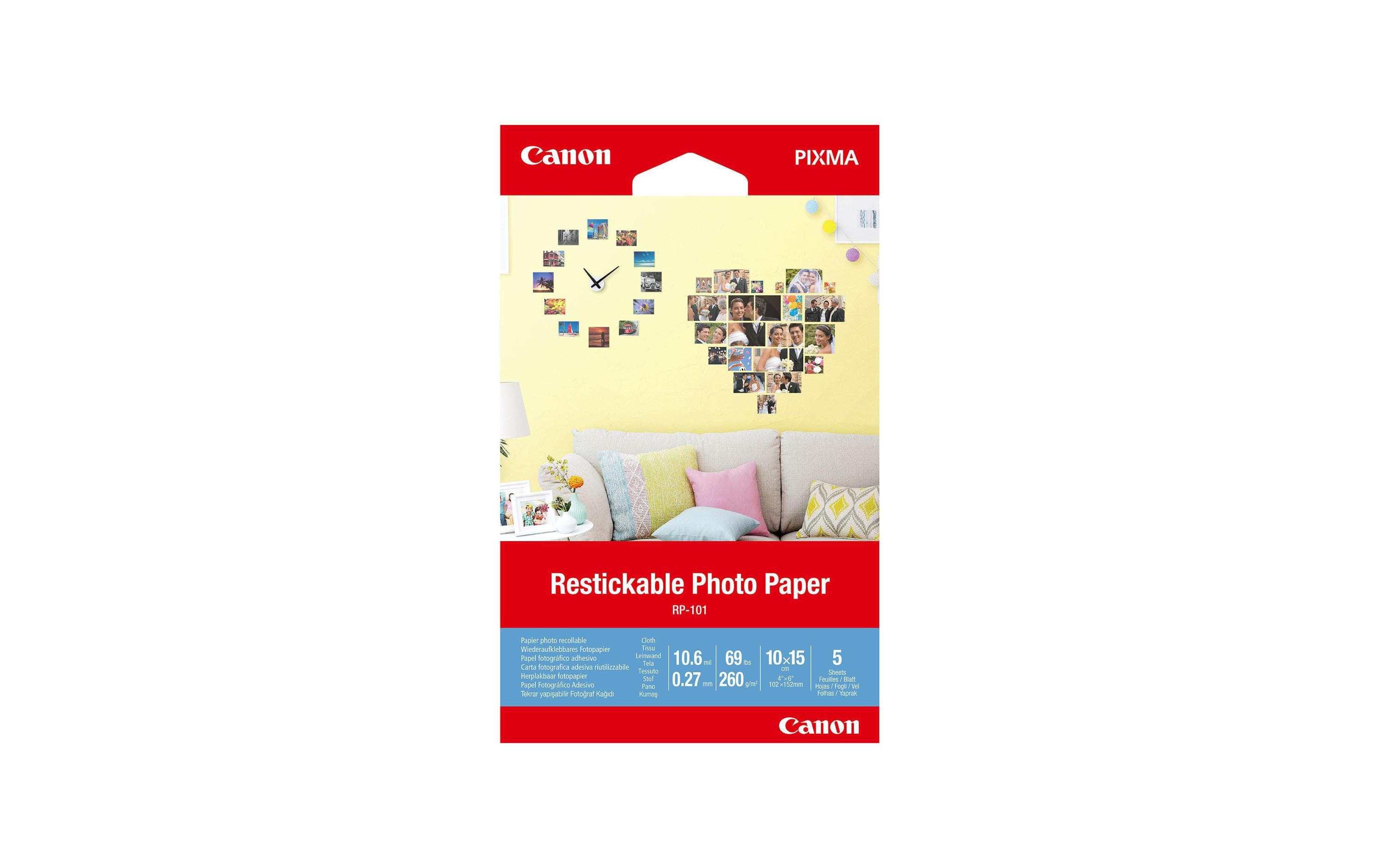 Canon Fotopapier RP-101 10x15cm 5 Stück