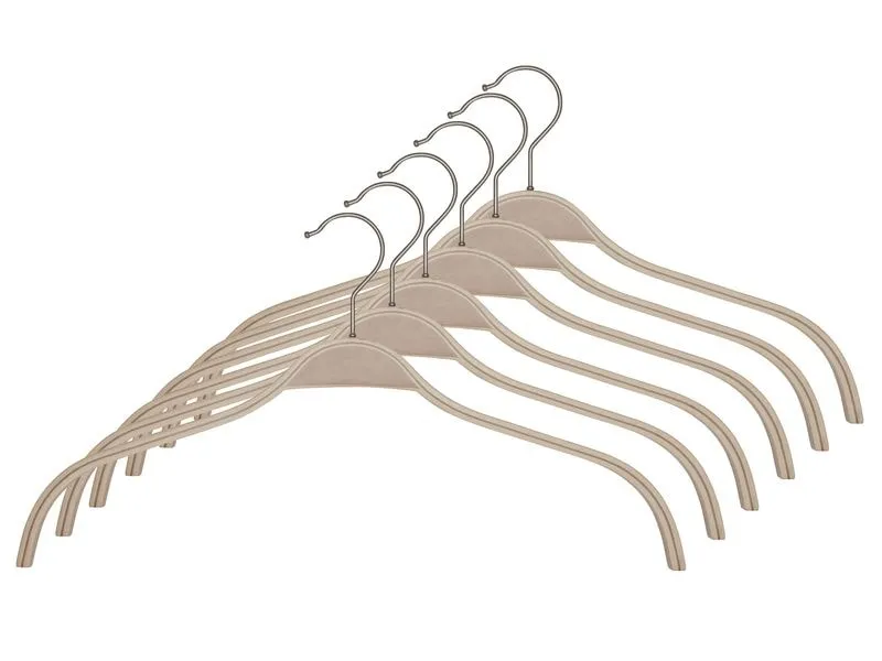 Maul Kleiderbügel Ergo 6 Stück, Braun Maul Kleiderbügel Ergo 6 Stück, Braun
