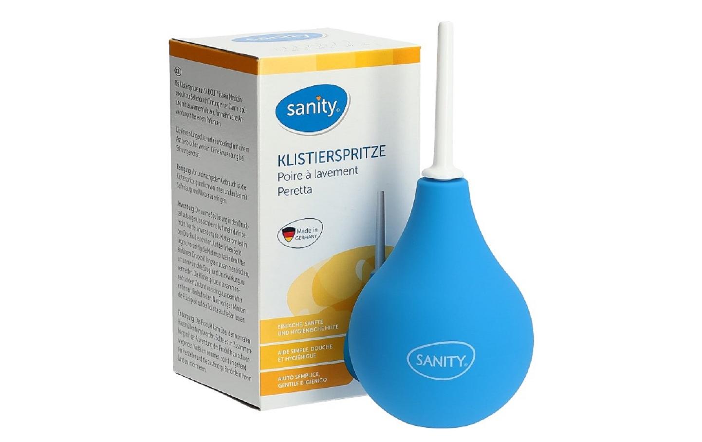 Sanity Birnspritze 224 ml Gr 9, 2tlg