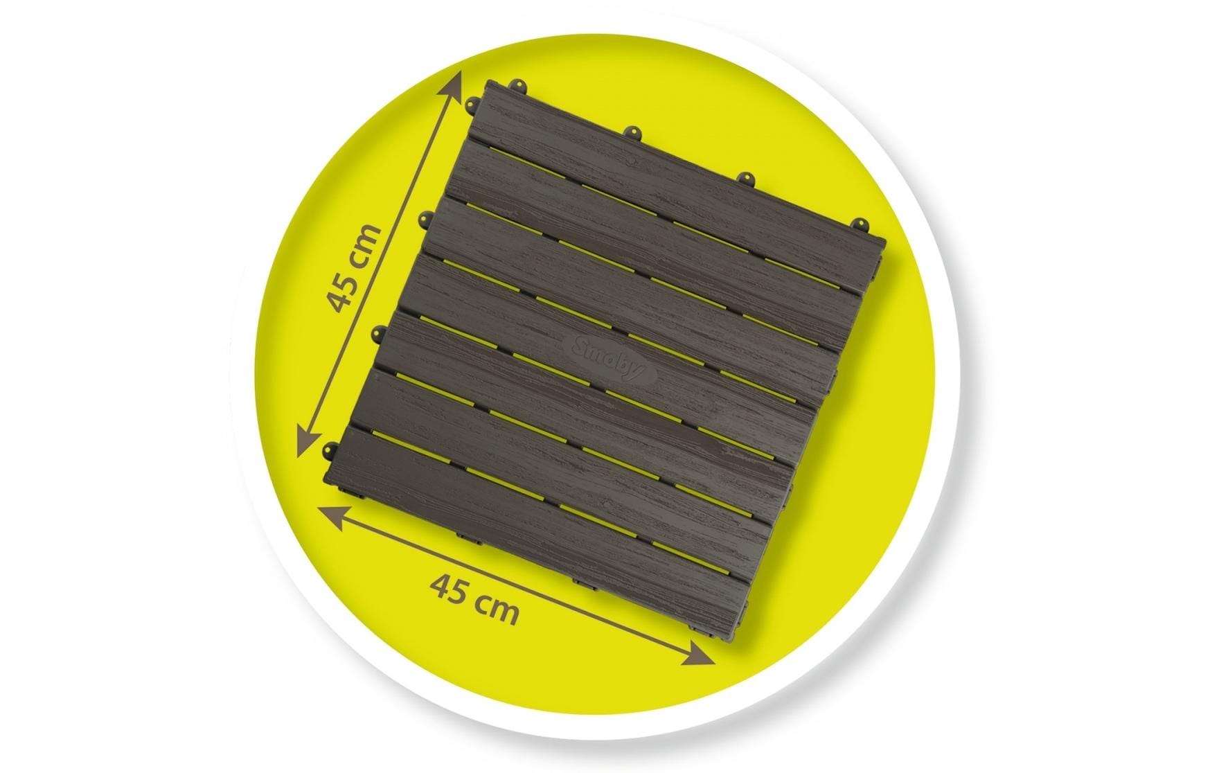 Smoby Zubehör Spielhaus Bodenplatten-Set mit Klicksystem