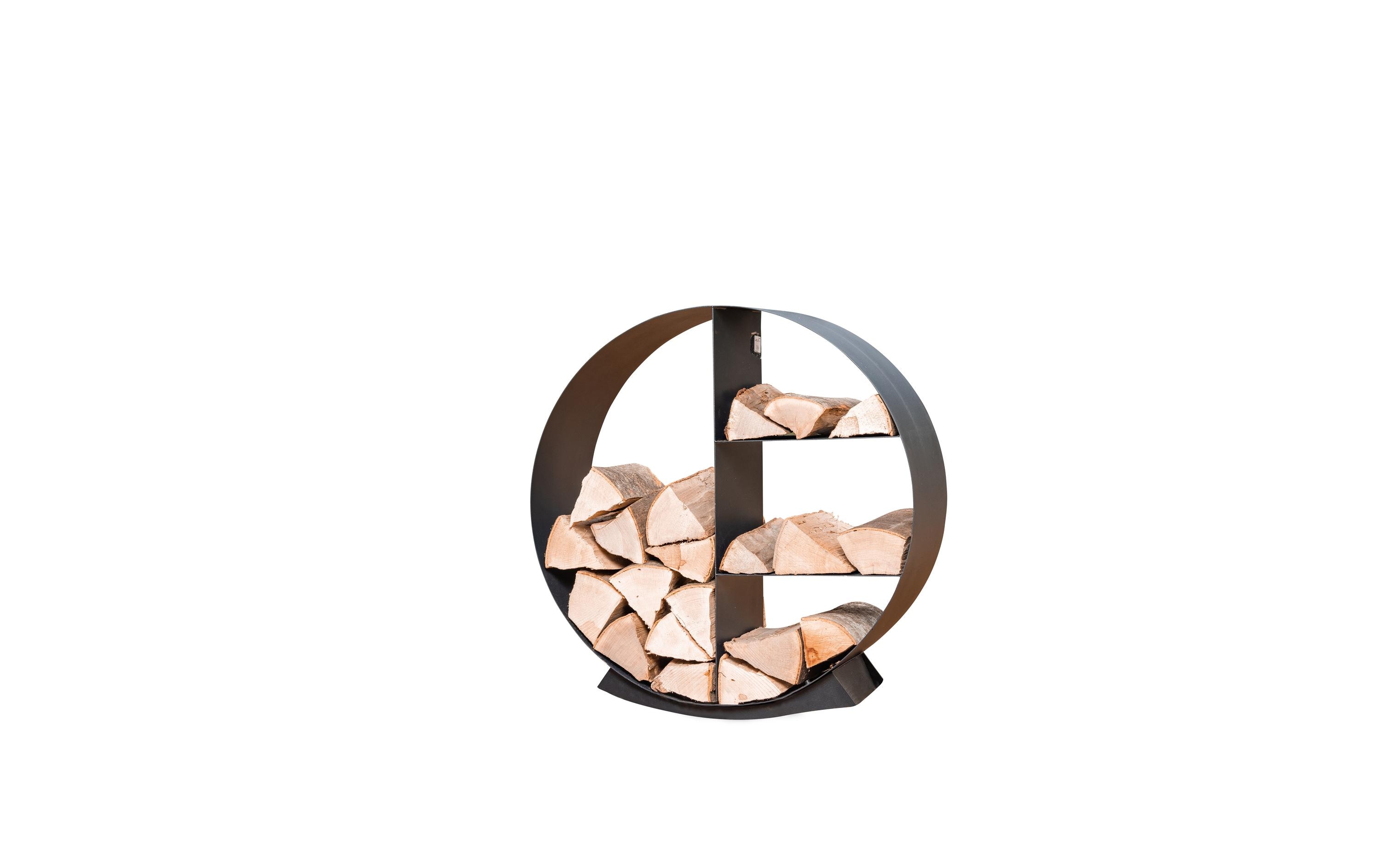 Nouvel Holzregal Hestia, Ø 78 x 30 cm Nouvel Holzregal Hestia, Ø 78 x 30 cm