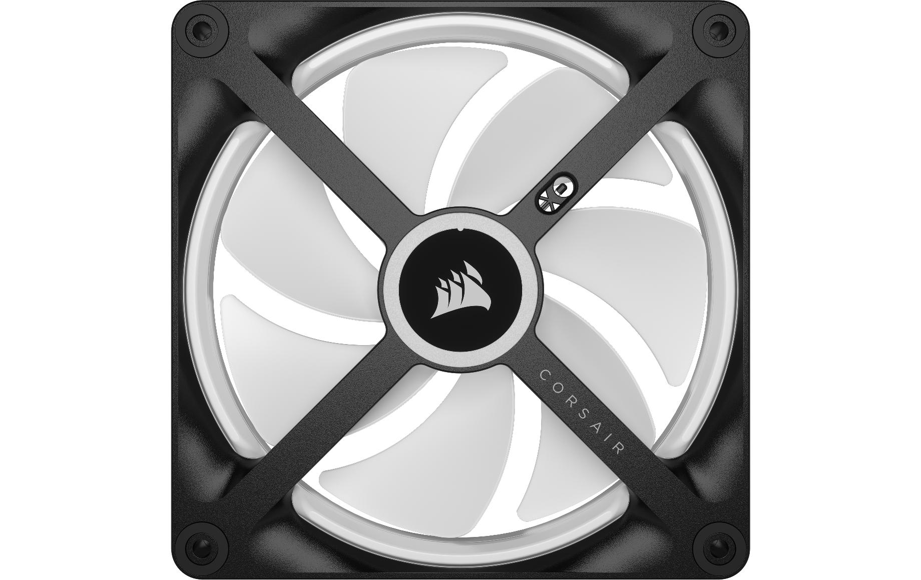 Corsair PC-Lüfter iCUE QX140 RGB Starter Kit Schwarz