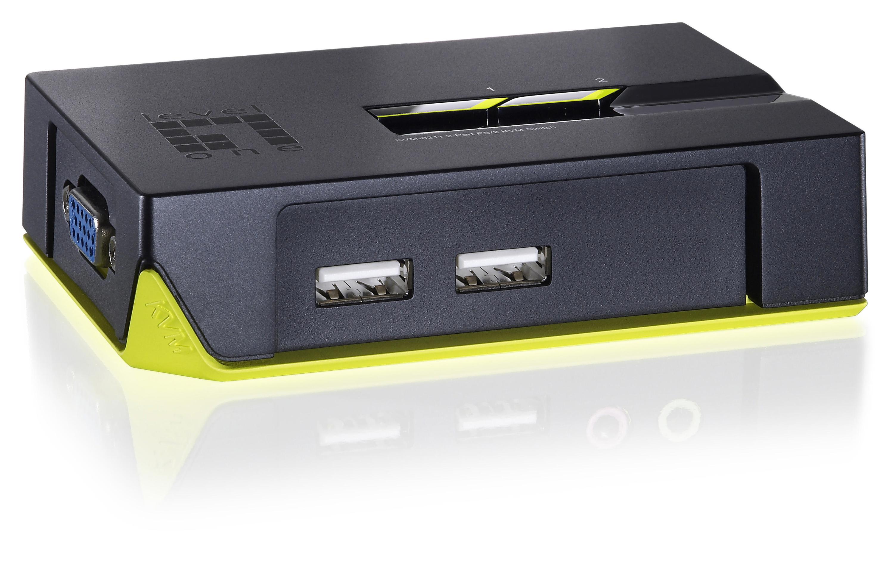 LevelOne KVM Switch KVM-0222 LevelOne KVM Switch KVM-0222