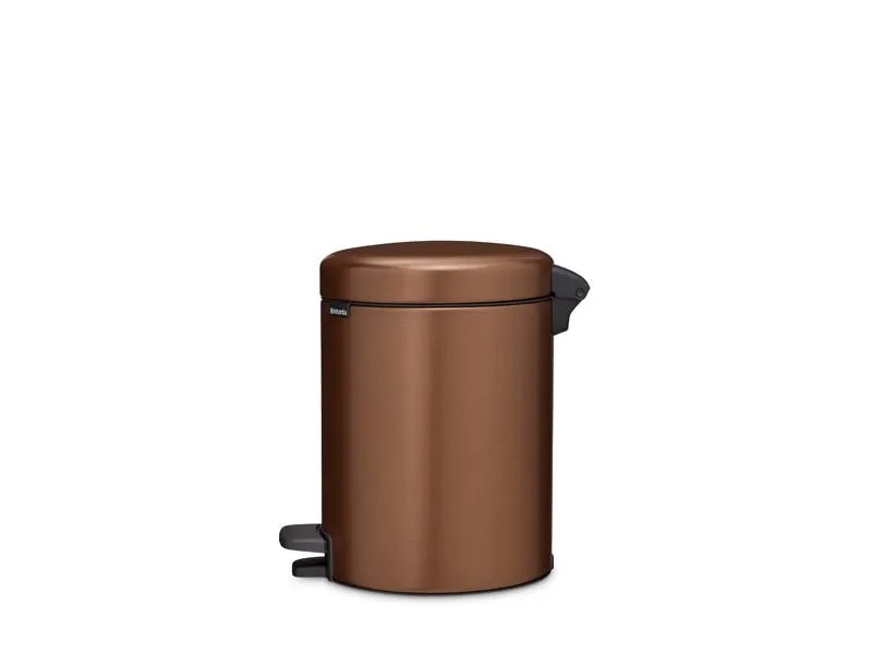 Brabantia Kosmetikeimer NewIcon 5 l, Warm Bronze