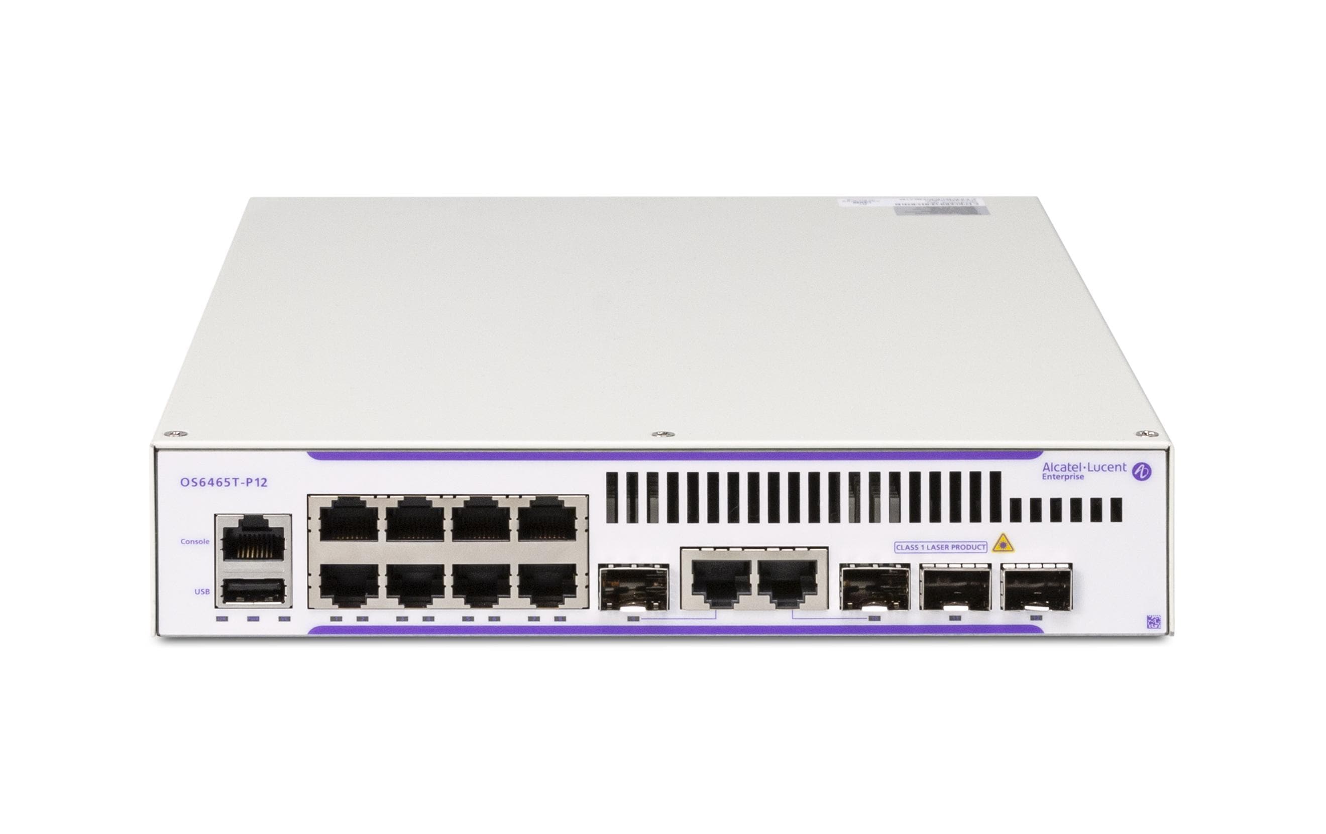 Alcatel-Lucent PoE+ Switch OmniSwitch OS6465T-P12 10 Port
