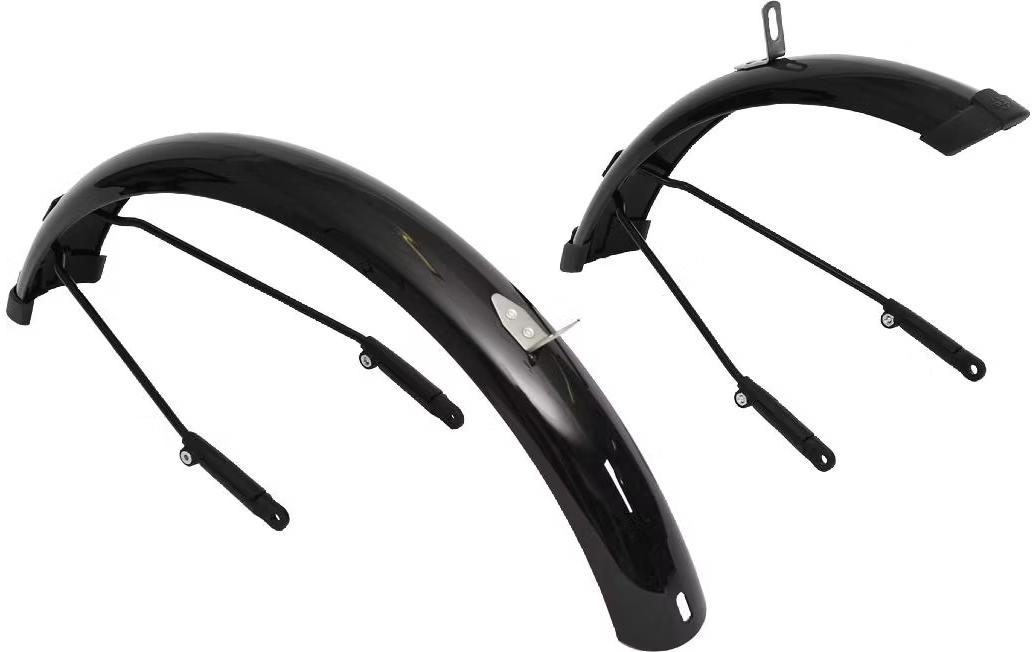 PUKY Schutzblechset LS-PRO 18 Schwarz